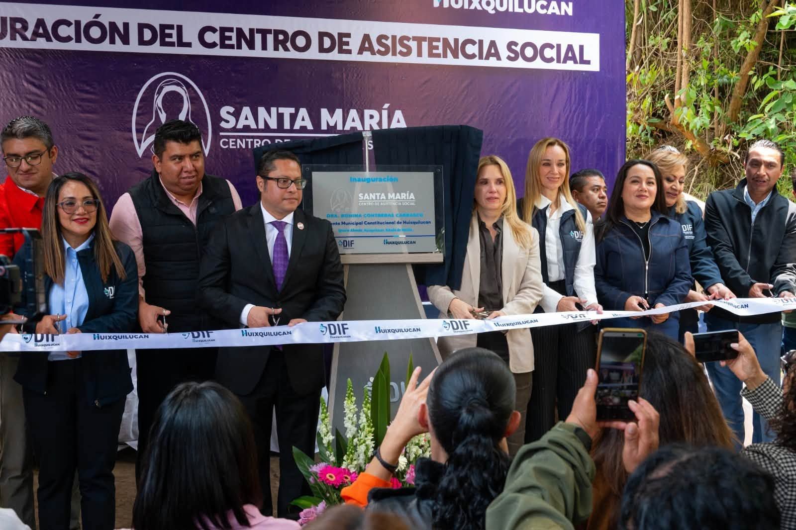 Inauguración del Centro de Asistencia Social Santa María