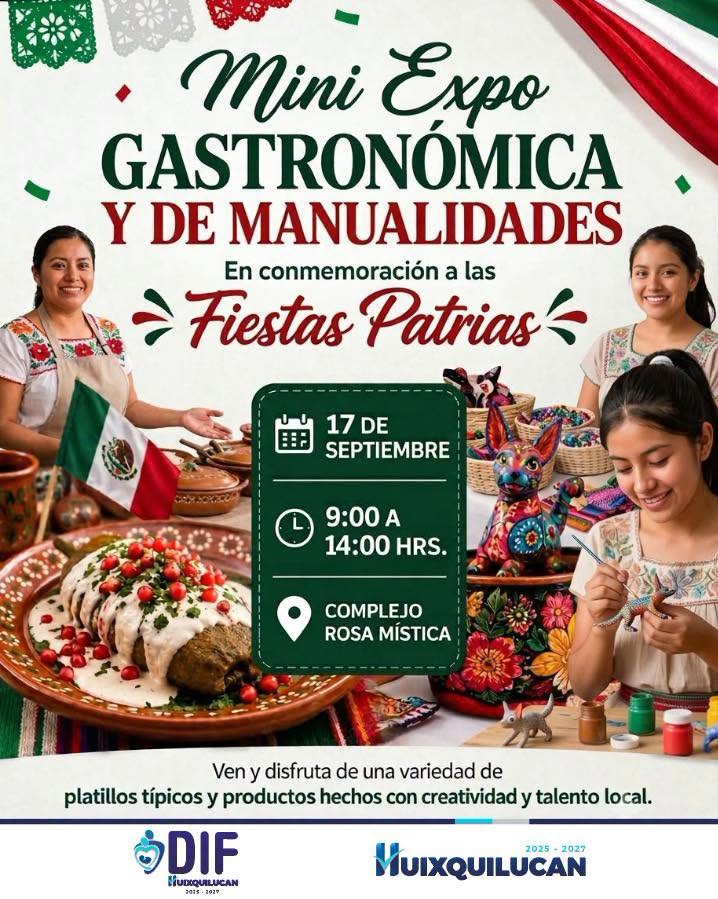 Mini Expo Gastronómica y de Manualidades