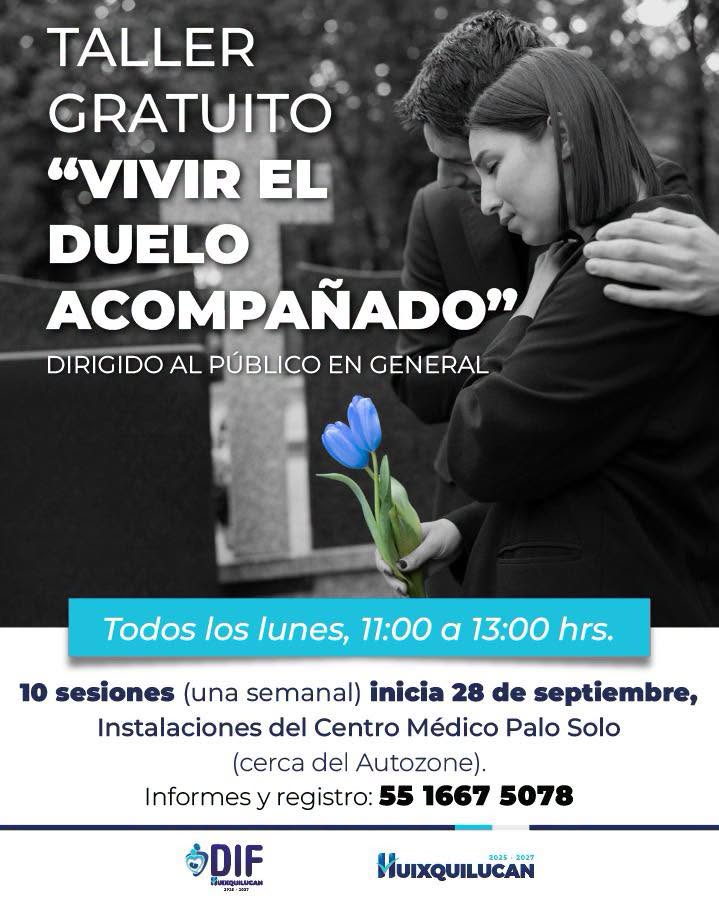Taller gratuito "Vivir el duelo acompañado"