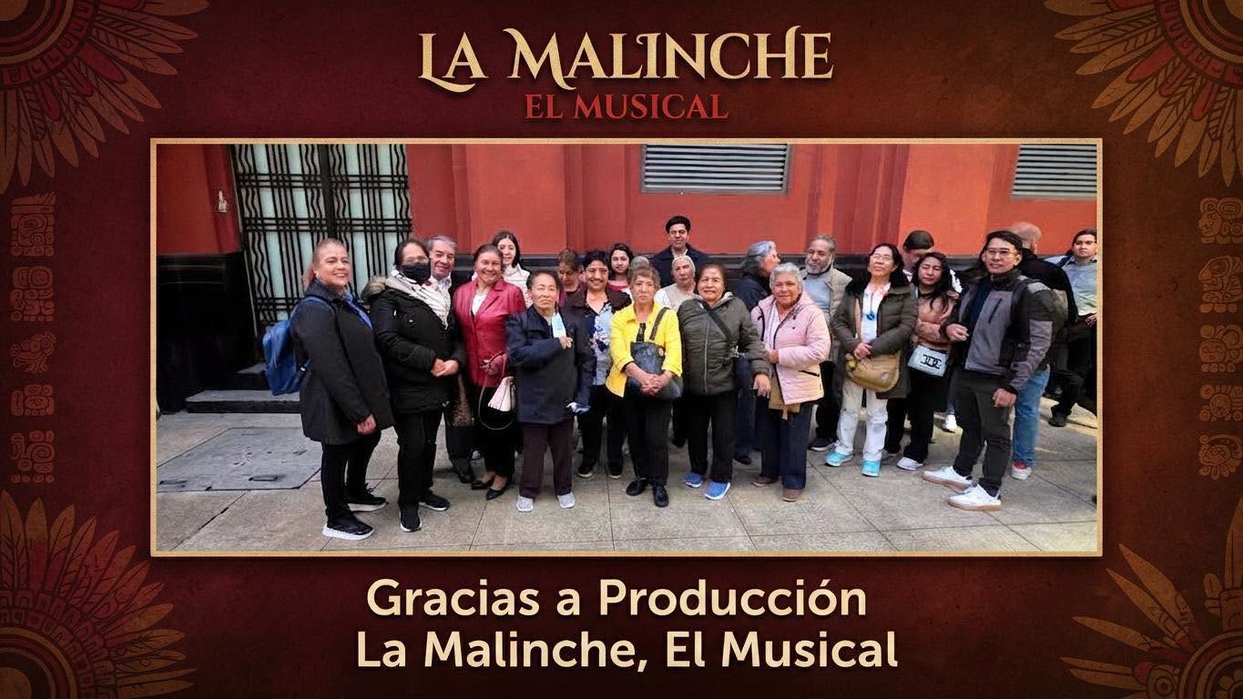 Vecinos disfrutan de La Malinche, El Musical, en Santiago y San Fernando