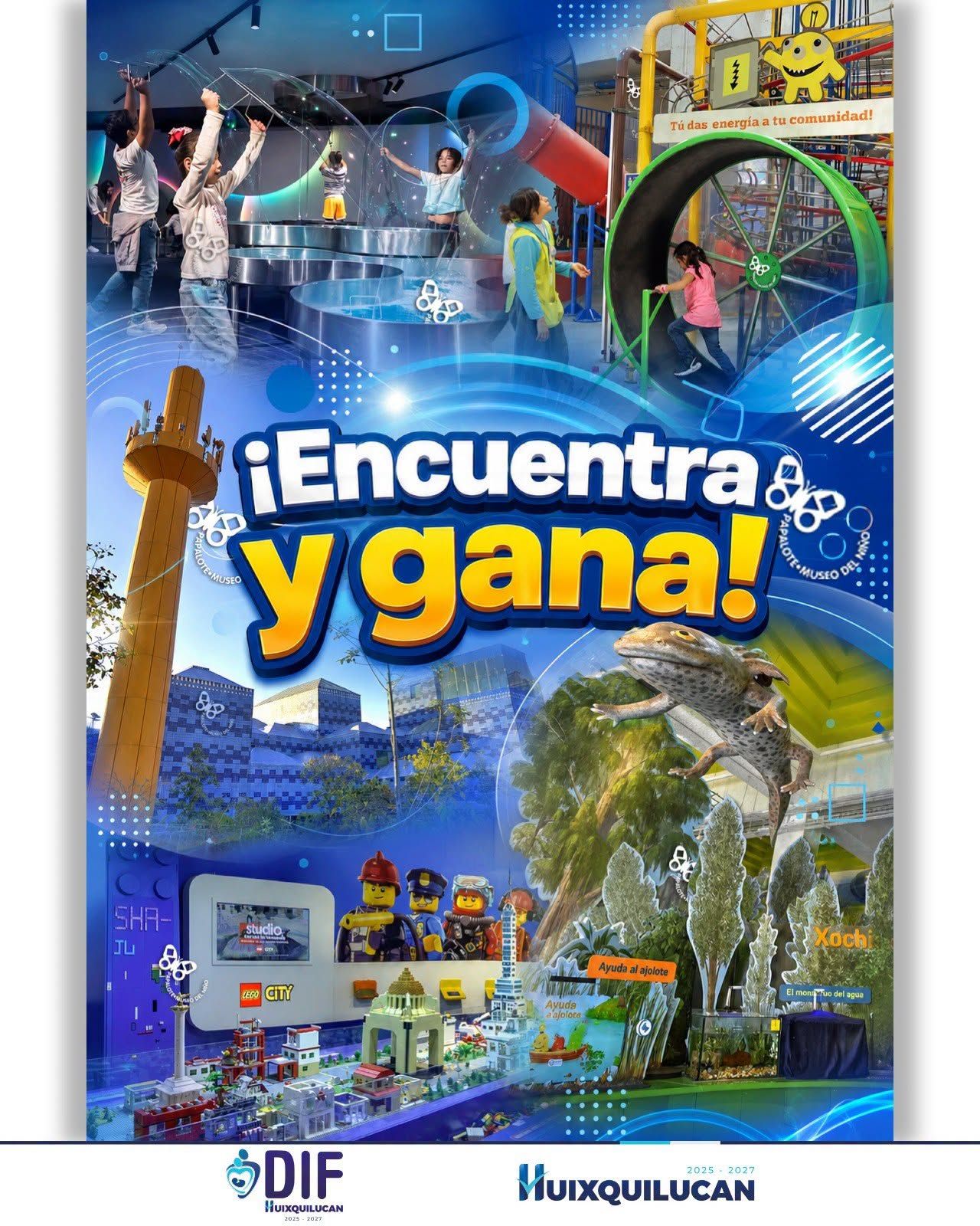 Concurso: Encuentra los 9 logotipos del Papalote Museo del Niño