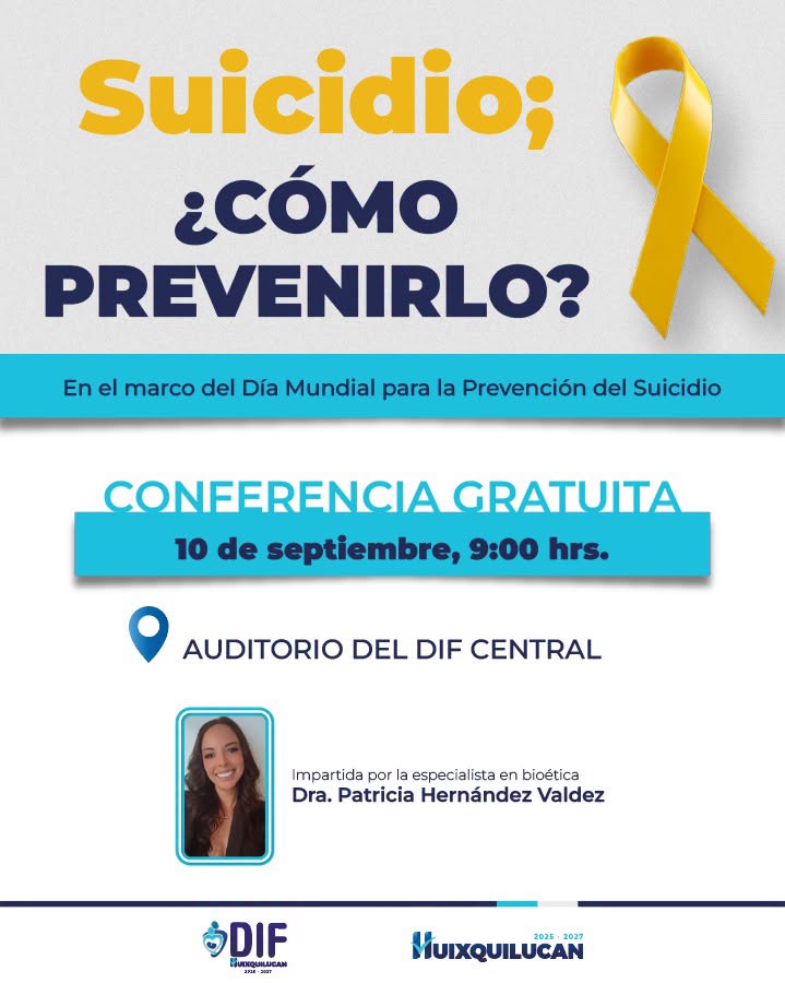 Conferencia gratuita Suicidio: ¿Cómo prevenirlo?