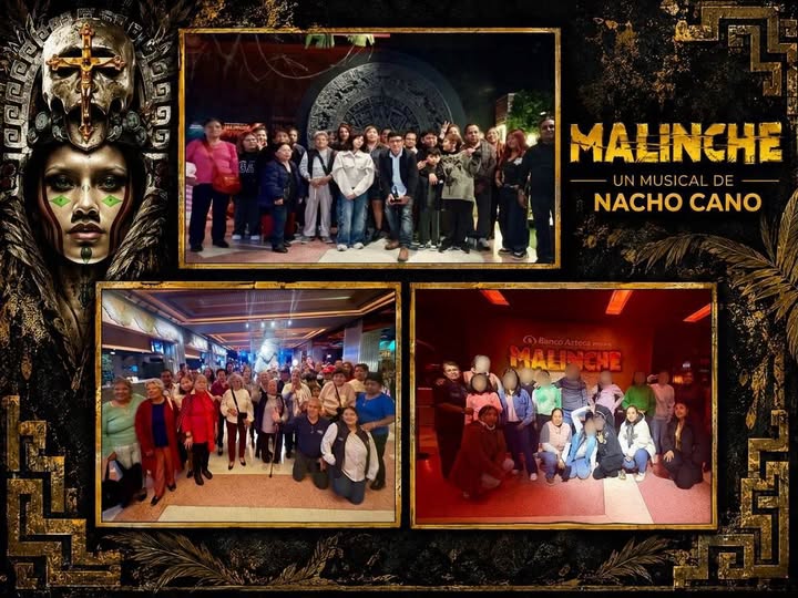 Jovencitas del CAS Santa María disfrutan de la obra Malinche the Musical