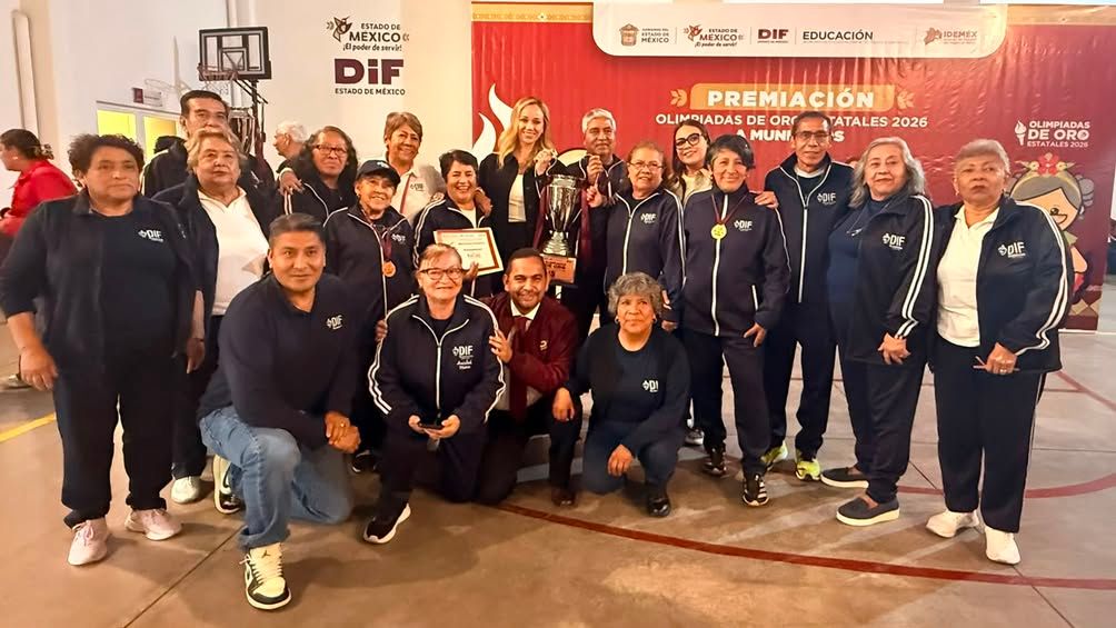 Equipo de la Dirección de Grupos Vulnerables obtiene 3er lugar en Olimpiadas de Oro